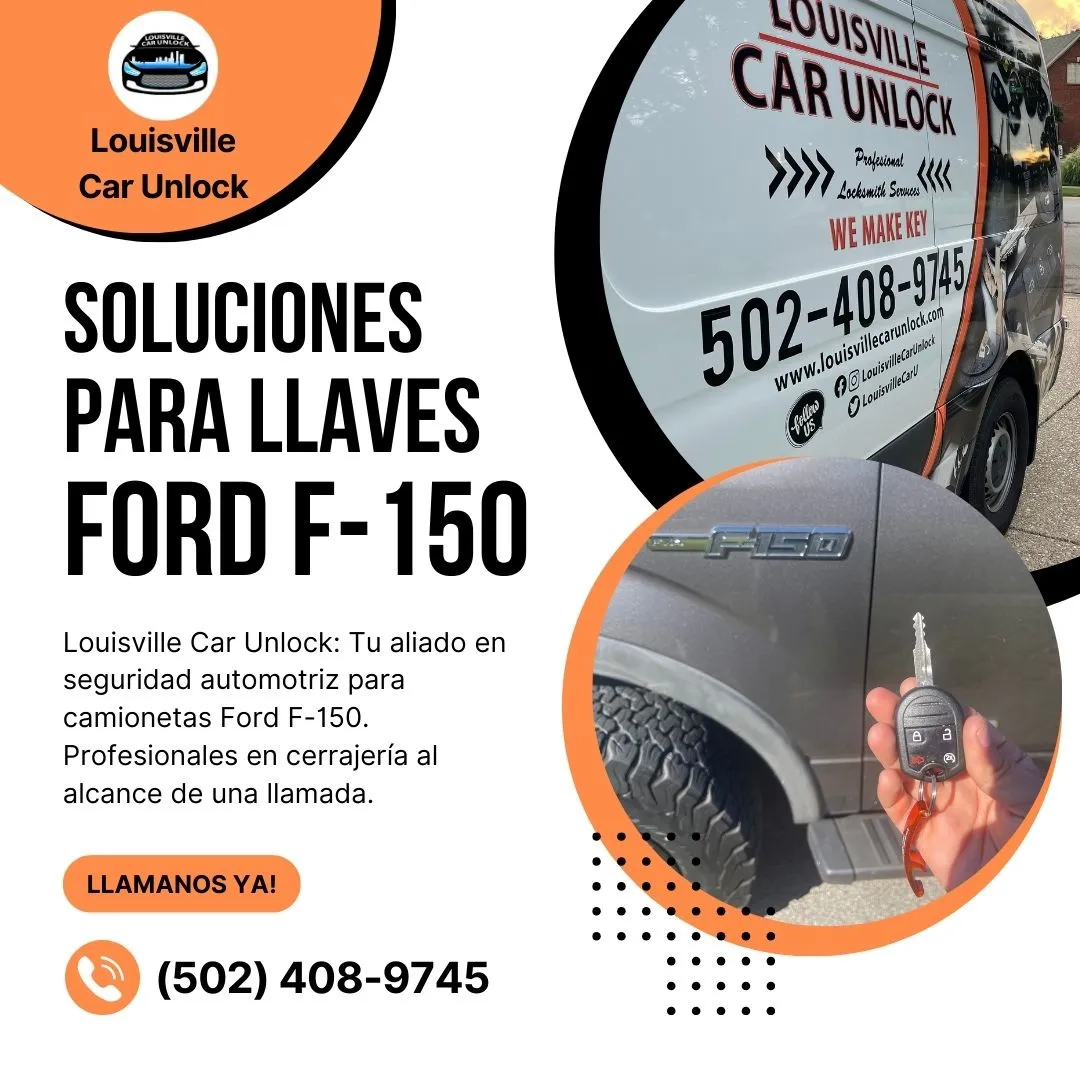 Servicios móviles de cerrajería automotriz en Louisville, Kentucky